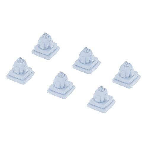 Arctic 3D 6 Fire Braziers for Dungeons  Dragons Pathfinder RPG Wargaming DND DD Tabletop Terrain Gloomhaven Frostgrave 28mm