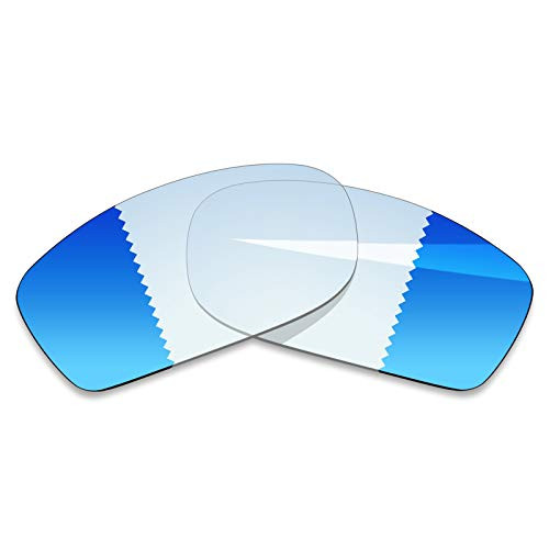 BlazerBuck Antisalt Replacement Lenses for Oakley Fives Squared  Clear Blue Photochromic