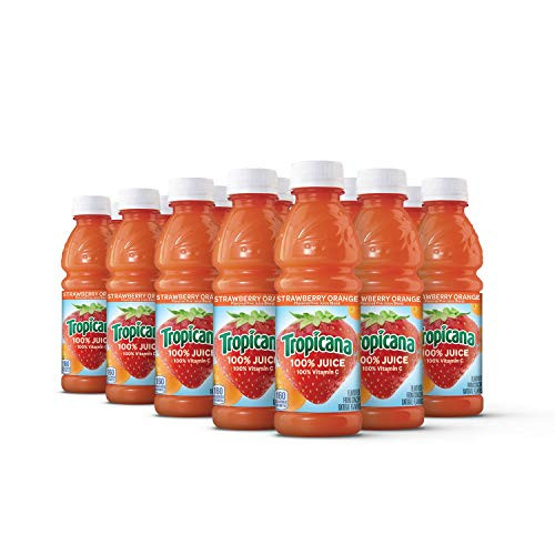 Tropicana Juice Strawberry Orange 10 Ounce Pack of 15
