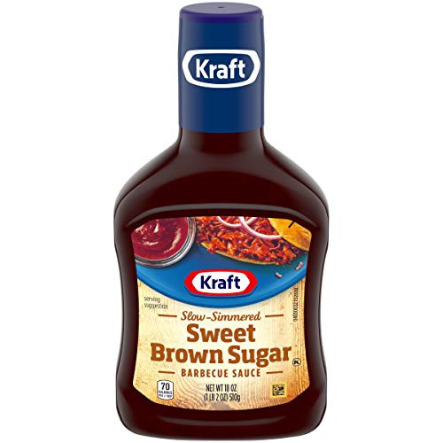 Kraft Sweet Brown Sugar BBQ Sauce 18 oz Bottles Pack of 12