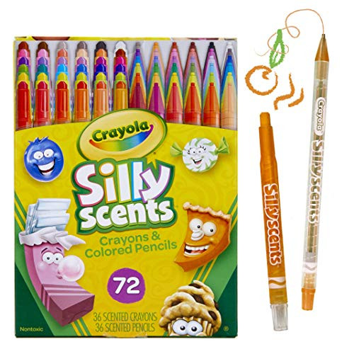 Crayola Silly Scents Twistables, Scented Crayons & Pencils, 72 Count, Gift Crayola Silly Scents Twistables, Scented Crayons & Pencils, 72 Count, Gift