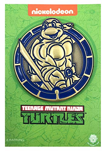 NYCC 2018 Golden Leonardo Emblem - LE TMNT Collectible Pin