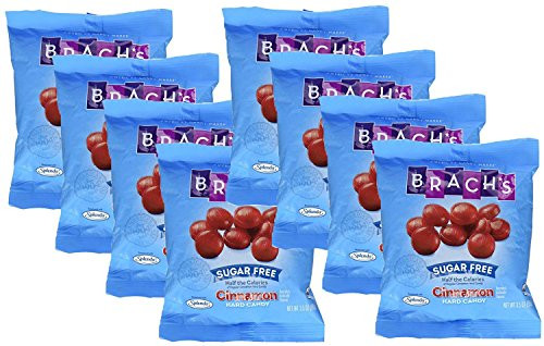 Brachs Sugar Free Cinnamon Hard Candy 35 oz Pack of 8