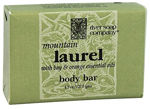 River Soap Co Mountain Laurel Triple Milled All Vegetable 45 oz River Soap Co Mountain Laurel Triple Milled All Vegetable 45 oz
