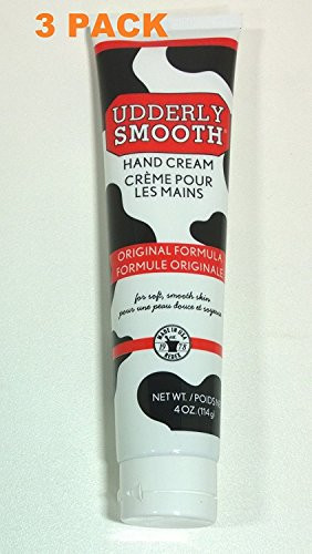 Pack of 3  Udderly Smooth Udder Moisturizer Cream 4 oz Tubes