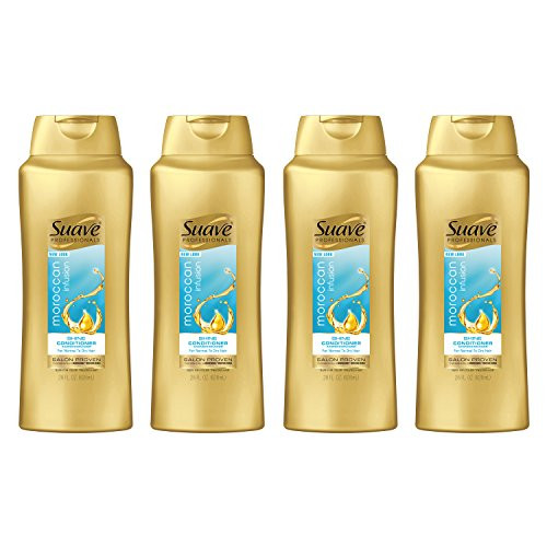 Suave Professionals Shine Conditioner Moroccan Infusion 28 Fl Oz Pack of 4