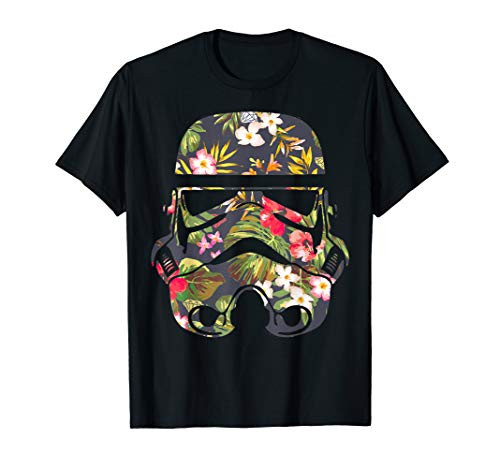 Star Wars Tropical Stormtrooper Floral Print Graphic TShirt TShirt