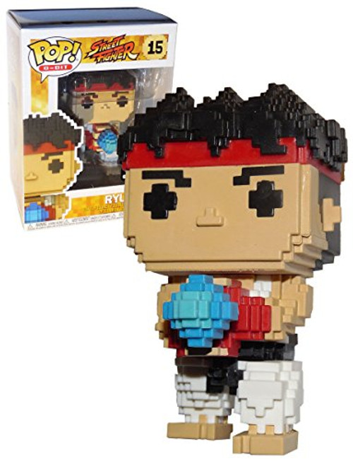 Funko Ryu - Street Fighter 8-Bit Pop! Vinyl Figure #15 GameStop Exclusive Funko Ryu - Street Fighter 8-Bit Pop! Vinyl Figure #15 GameStop Exclusive