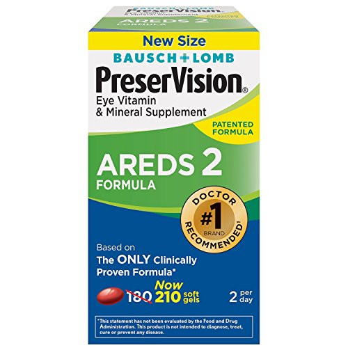 Bausch  Lomb PreserVision AREDS 2 Formula Supplement 210ct