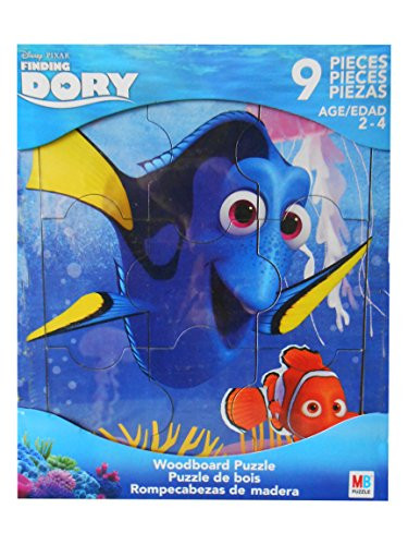 Finding Dory 9 piece puzzle (woodboard)