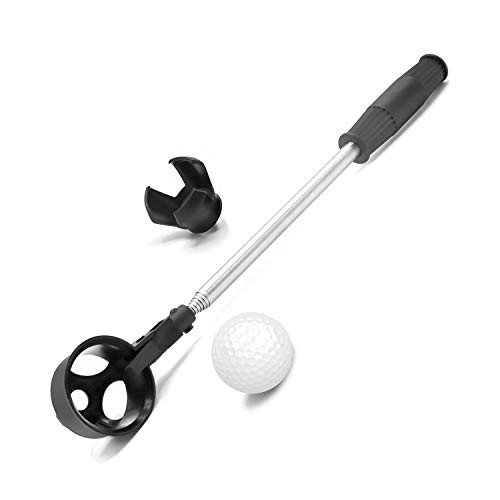 prowithlin Golf Ball Retriever Stainless Telescopic Extendable Golf Ball Retriever for Water wGolf Ball Pick Up Retriever Grabber Claw Sucker Tool Golf Gift for Men 9