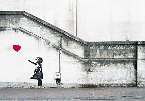 Wieco Art Banksy Grafitti Girl with Red Balloon Canvas Prints Wall Art Grey Love Pictures Paintings for Living Room Bedroom Home Decorations Modern Stretched and Framed Inspirational Giclee Artwork Wieco Art Banksy Grafitti Girl with Red Balloon Canvas Prints Wall Art Grey Love Pictures Paintings for Living Room Bedroom Home Decorations Modern Stretched and Framed Inspirational Giclee Artwork