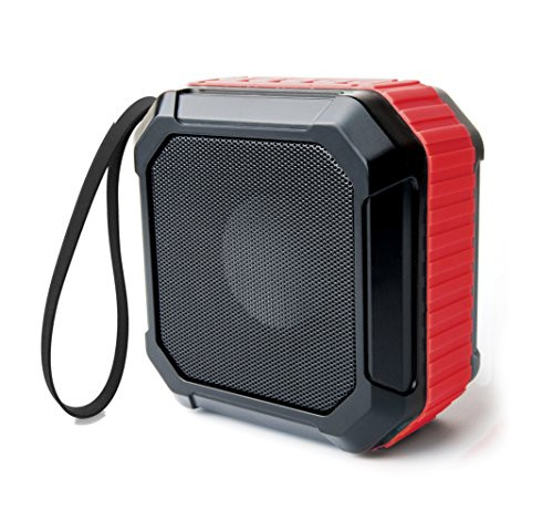Sound Wave IPX6 Water Resistant Wireless Speaker v3.0 - Red