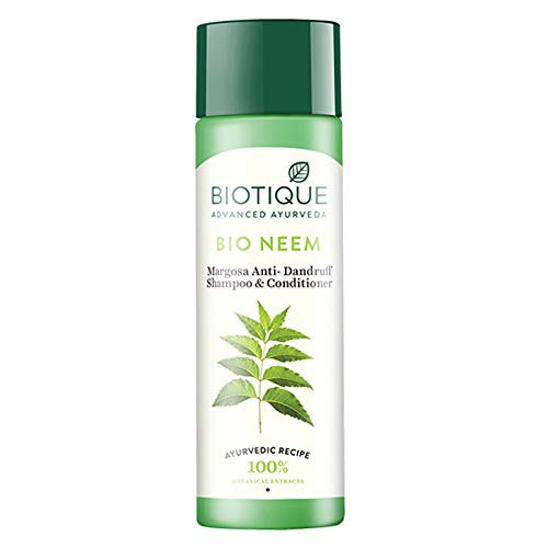 Biotique Margosa AntiDandruff Shampoo Conditioner 120Ml 405 FlOz I Leaves Hair Fresh Lustrous And Full Of Natural Body Biotique Margosa AntiDandruff Shampoo Conditioner 120Ml 405 FlOz I Leaves Hair Fresh Lustrous And Full Of Natural Body