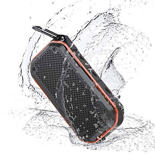 Waterproof Bluetooth Speaker IPX7 Waterproof Speaker Bluetooth Wireless Outdoor Portable Speakers TWS Stereo Rich Bass 12H Playtime Orange Waterproof Bluetooth Speaker IPX7 Waterproof Speaker Bluetooth Wireless Outdoor Portable Speakers TWS Stereo Rich Bass 12H Playtime Orange