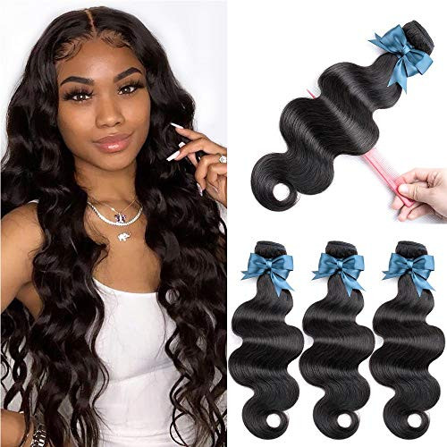 Brazilian Virgin Hair Body Wave 10 12 14 300g Natural Black 8A 100 Unprocessed Virgin Brazilian Body Wavy Human Hair Weave 3 Bundles Brazilian Body Wave Human Hair Extensions