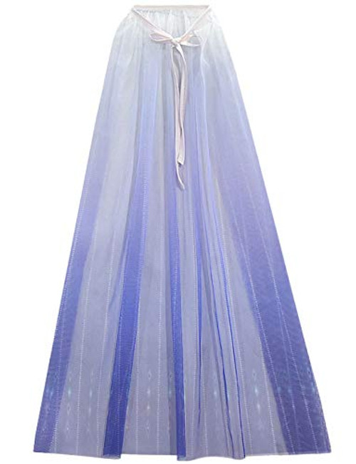 Tutu Dreams Princess Cape Clock for Girls Tulle Dress Up Costumes Accessory Halloween Birthday Party Purple Length41 inch Tutu Dreams Princess Cape Clock for Girls Tulle Dress Up Costumes Accessory Halloween Birthday Party Purple Length41 inch