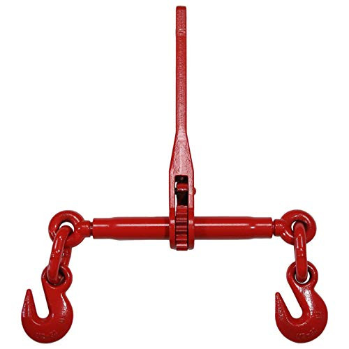US Cargo Control Ratchet Chain Binder 38 Inch x 12 Inch Load Binder Easily Secure Heavy Loads to A Truck Or Flatbed Trailer Ratchet Type Binder with 9200 Pound Working Load Limit US Cargo Control Ratchet Chain Binder 38 Inch x 12 Inch Load Binder Easily Secure Heavy Loads to A Truck Or Flatbed Trailer Ratchet Type Binder with 9200 Pound Working Load Limit