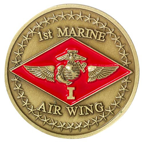 United States Marine Corps 1st Marine Air Wing Challenge Coin United States Marine Corps 1st Marine Air Wing Challenge Coin