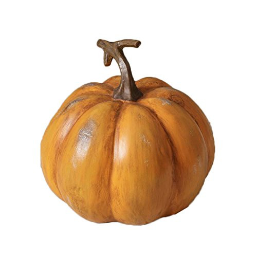Harvest Pumpkin Handle Orange 5.5 x 6 Inch Polyresin Tabletop Figurine Harvest Pumpkin Handle Orange 5.5 x 6 Inch Polyresin Tabletop Figurine