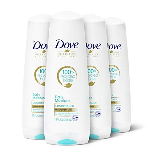 Dove Nutritive Solutions Moisturizing Conditioner for Normal to Dry Hair Daily Moisture Deep Conditioner Detangles and Nourishes Dry Hair 12 oz 4 Count Dove Nutritive Solutions Moisturizing Conditioner for Normal to Dry Hair Daily Moisture Deep Conditioner Detangles and Nourishes Dry Hair 12 oz 4 Count
