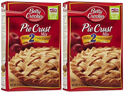 Betty Crocker Pie Crust Mix  11 oz  2 pk