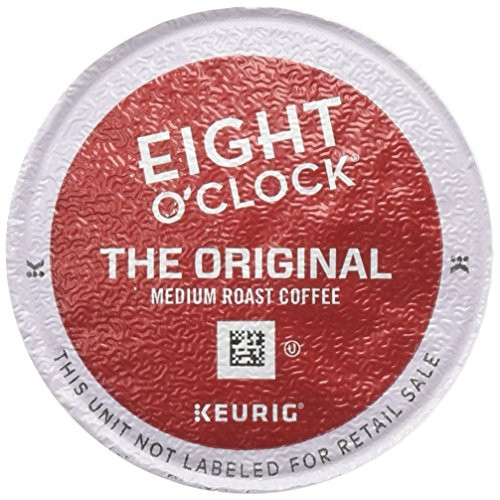 Eight O'Clock Coffee Keurig Single-Serve K-Cup Pods, The Original Medium Roast Coffee, 24 Count