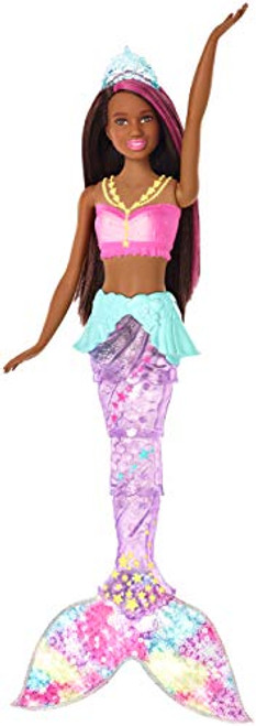 Barbie Dreamtopia Sparkle Lights Mermaid, Brunette Barbie Dreamtopia Sparkle Lights Mermaid, Brunette