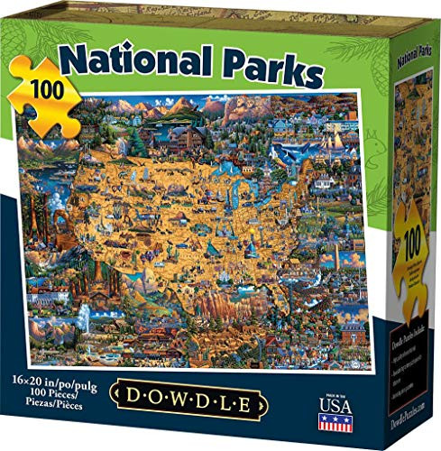 Dowdle Jigsaw Puzzle - National Parks - 100 Piece