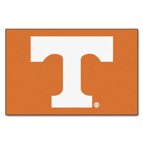 FANMATS NCAA University of Tennessee Volunteers Nylon Face Starter Rug