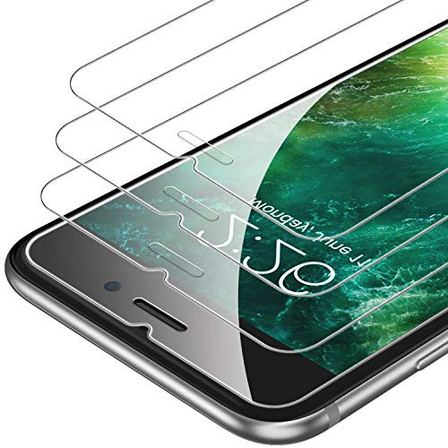 UNBREAKcable iPhone 6 plus/6s Plus Screen Protector [3 Pack], 2.5D Edge Tempered Glass, Anti-Scratches,Case Friendly, [Free Installation Frame]