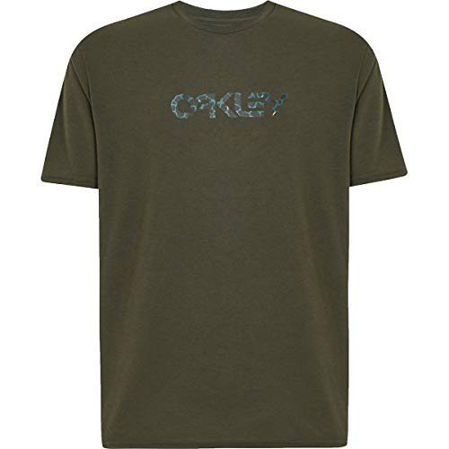 Oakley Mens Camo B1B Logo Ss Tee New Dark Brush L