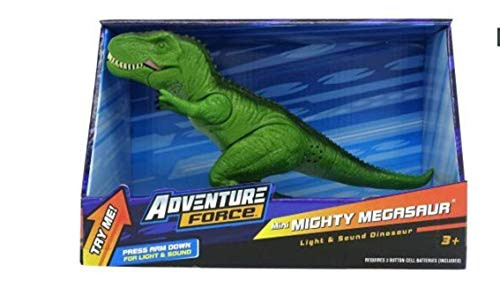 Adventure Force Mighty Megasaur Mini 8 Inches T-Rex Lights Sounds Dinosaurs