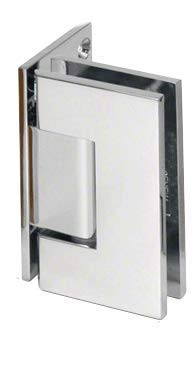 CR LAURENCE GEN544CH CRL Polished Chrome Geneva 544 Series Wall Mount Offset Back Plate Hinge