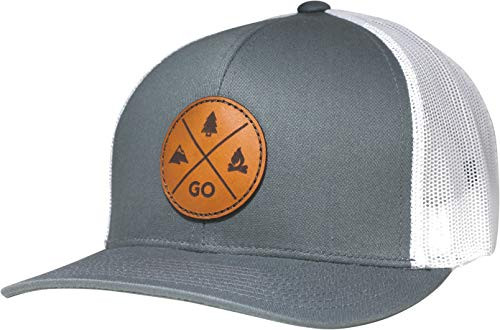 LINDO Trucker Hat  GO Outdoors GrayWhite