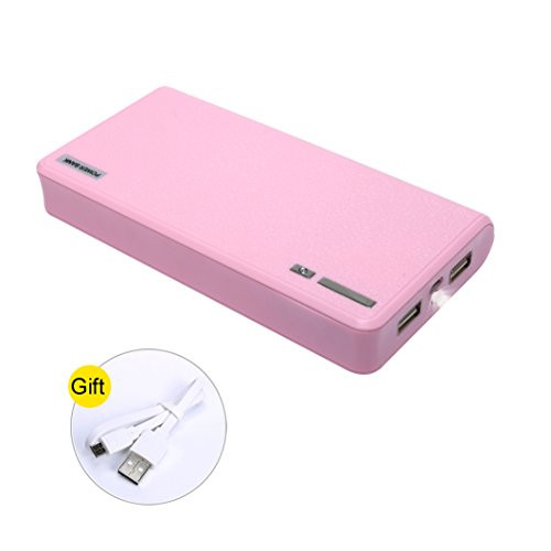 20000mAh Portable Charger Power Bank Ultra High Capacity - Phone Battery Packs Fast Charging for iPhone, iPad & Samsung Galaxy & More (PINK) 20000mAh Portable Charger Power Bank Ultra High Capacity - Phone Battery Packs Fast Charging for iPhone, iPad & Samsung Galaxy & More (PINK)