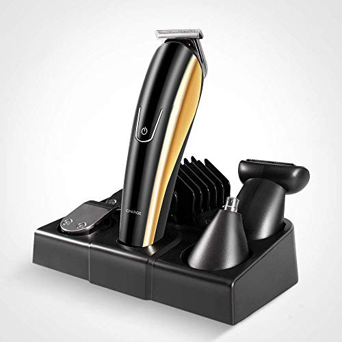 Mens Hair Clipper Beard Trimmer Kit Hair Trimmer Mustache Trimmer Body Groomer Trimmer for Nose Ear Facial Cordless Waterproof Electric Beard Trimmer 5 in 1 Mens Hair Clipper Beard Trimmer Kit Hair Trimmer Mustache Trimmer Body Groomer Trimmer for Nose Ear Facial Cordless Waterproof Electric Beard Trimmer 5 in 1