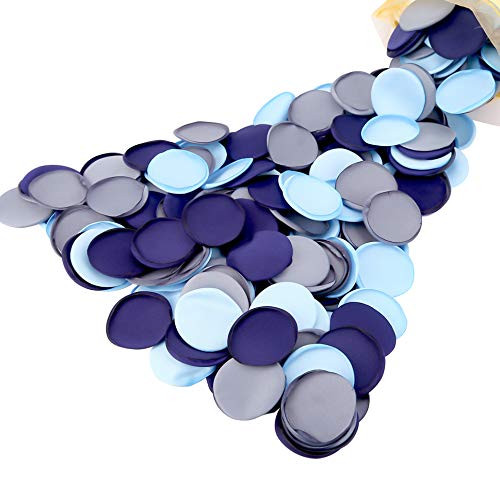 BOMAROLAN 300PCS Artificial Flowers Silk Rose Petals Flower Girl Scatter Petals Scatter Petals for Wedding Table Centerpieces Confetti Party Dinner Cake Table and Wedding Aisle Decoration
