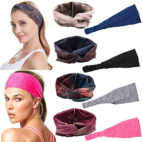 fani 8 Pack Tie Dye Knotted Headbands Boho Criss Cross Hair Band Wide Stretchy Headwraps Twist Cotton Wraps Twist Head Bands Turban Tie Dye Sport Headbands Running Hairband for Women fani 8 Pack Tie Dye Knotted Headbands Boho Criss Cross Hair Band Wide Stretchy Headwraps Twist Cotton Wraps Twist Head Bands Turban Tie Dye Sport Headbands Running Hairband for Women