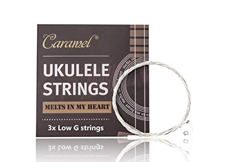 3x Ukulele String Low G for Soprano Concert Tenor Ukulele