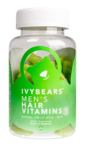 IvyBears Vitamins Mens Hair Biotin Vitamin B6 B12