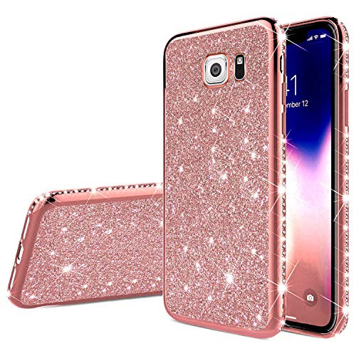 IKASEFU Compatible with Samsung Galaxy Note 5 Case Crystal Bling Shiny Shockproof Luxury Glitter Sparkly Flash Rhinestone Diamond Soft TPU silicone Bumper Protective Cover CaseRose gold IKASEFU Compatible with Samsung Galaxy Note 5 Case Crystal Bling Shiny Shockproof Luxury Glitter Sparkly Flash Rhinestone Diamond Soft TPU silicone Bumper Protective Cover CaseRose gold