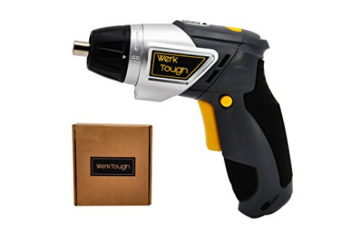 Werktough S010 3.6V Cordless Screwdriver Li-ion Battery with Swivel Handle