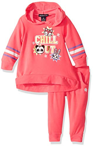 Limited Too Baby Girls Pullover Fleece Jog Set Pants chill Out Multi 18M