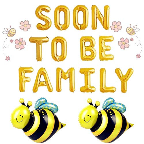 JeVenis Soon To Bee A Family Balloons Happy Bee Day Decoration Bumble Bee Baby Shower Decor Bumble Bee Party Decoration JeVenis Soon To Bee A Family Balloons Happy Bee Day Decoration Bumble Bee Baby Shower Decor Bumble Bee Party Decoration
