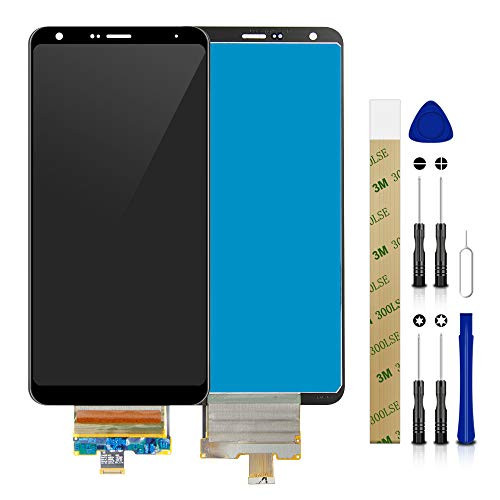 for Cricket LG Stylo 5 LMQ720CS LMQ720CS LCD Screen Display Assembly Touch Screen Digitizer Panel Glass Replacement Tool Black No Frame