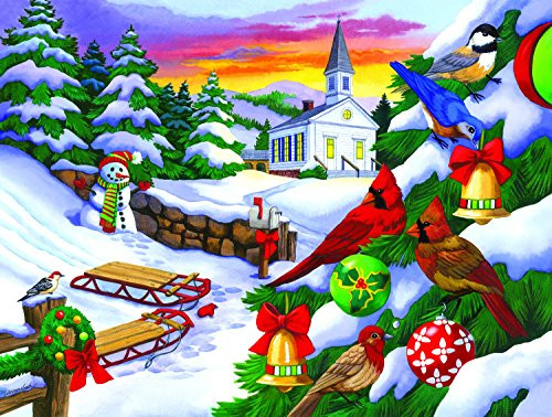 Winter in the Country 300 Piece Jigsaw Puzzle by SunsOut