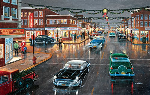 Main Street Tis the Season (300) 300 Piece Jigsaw Puzzle by SunsOut