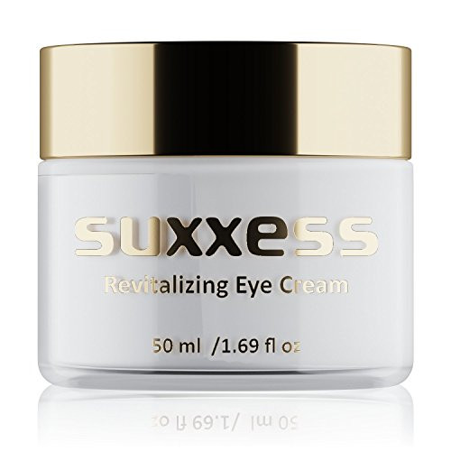 Revitalizing Eye Cream with Hyaluronic Acid and Shea Butter Natural ingredients and extracts Korean made and skin regenerative antiaging KBeauty restorative under eye moisturizer By SUXXESS