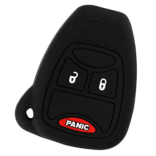 Key Fob Keyless Entry Remote Cover Protector for Jeep Dodge Chrysler OHT692427AA M3N5WY72XX 3 Button